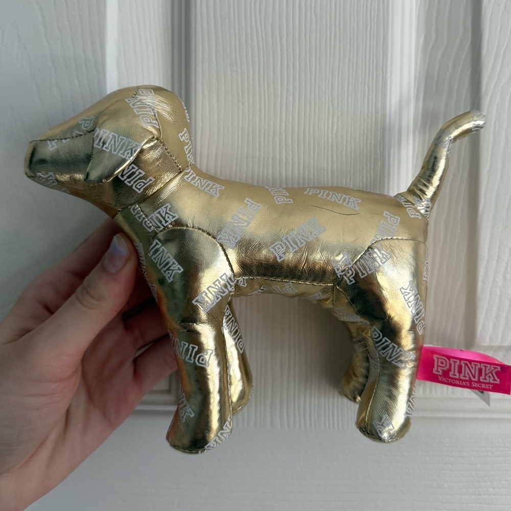 Victoria Secret Pink Dog, Gold